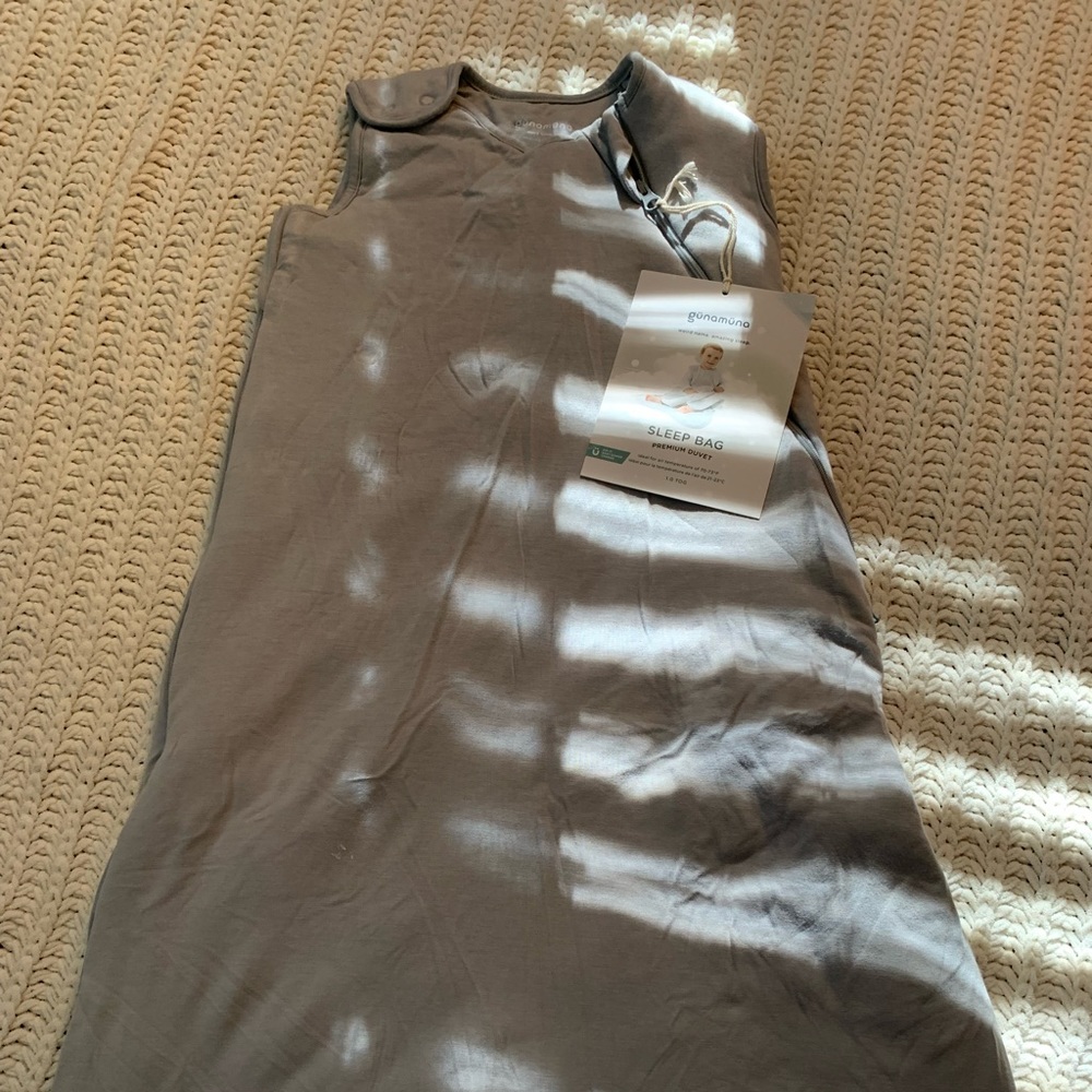 Grey Sleep Sack by Gunamuna